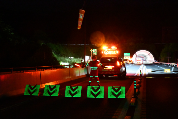 甲府基地参加 夜間合同防災訓練の取材に行ってきました