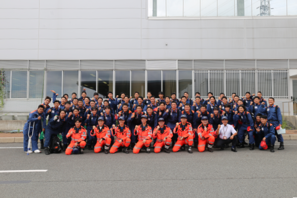【富士基地】静岡県消防学校の学生向けに実技研修を実施