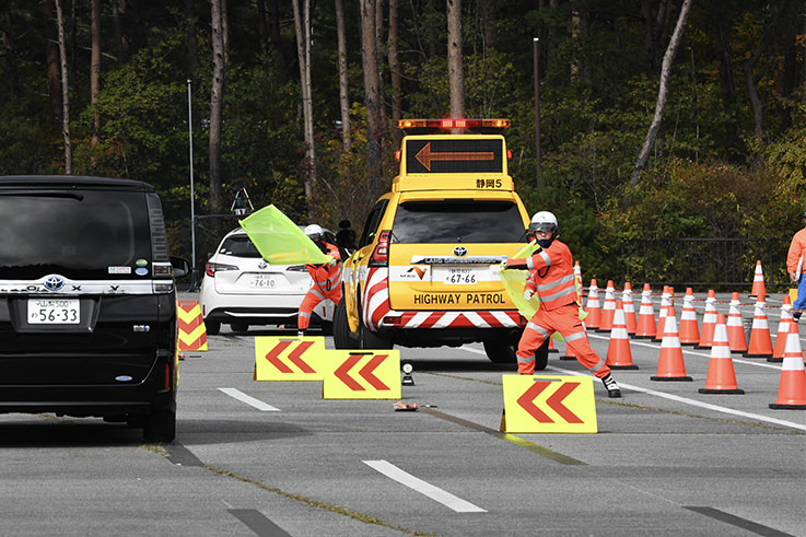 高速道路安全訓練会2