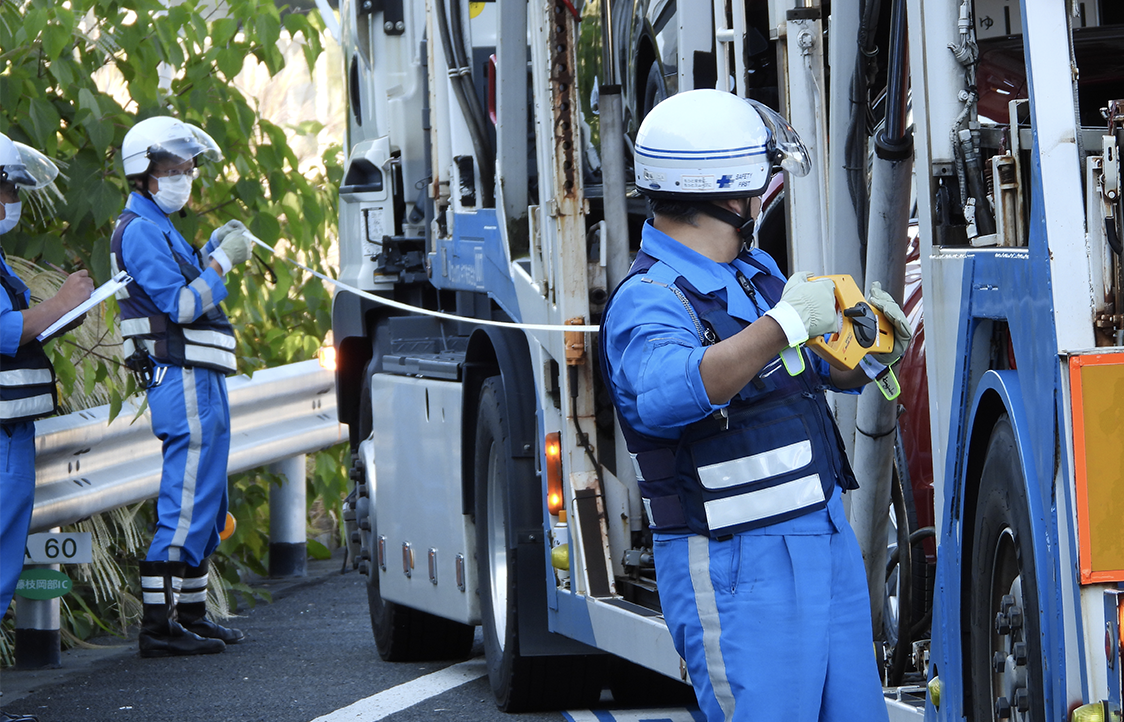 お客さまの安全を守る